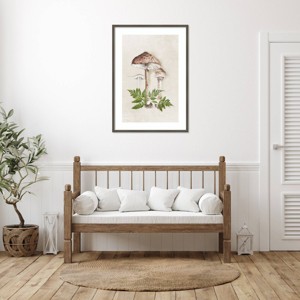 Amanti Art Mushroom Forest Sketch II by Eli Jones Wood Framed Wall Art Print - 1 of 4