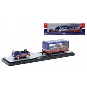 M2 Machines Auto Haulers '64 Ford Econoline Truck & '70 Ford Mustang Custom - 1 of 3