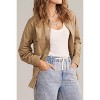 Women's Contrast Stitch Button Down Shirt - In February - 4 of 4
