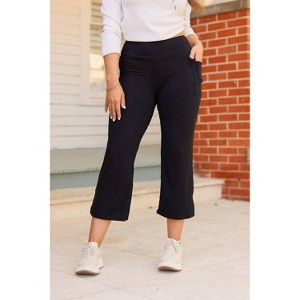 Women's Gabriella High Waisted Gaucho Pants - Julia Rose - 1 of 4