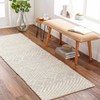 Hauteloom Abuyon Jute Hallway, Kitchen Runner Rug - Bohemian, Transitional - 2 of 4