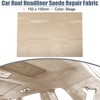 Unique Bargains Car Interior Foam Backed Broken Faded Repair Headliner Suede 1 Pc - 2 of 4