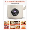 8 in 1 Automatic Nut Milk Maker Machine,41oz Multi-Functional Soy Milk Maker with 10 Blades - 2 of 4