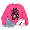 Simply Sage Market Women's Graphic Sweatshirt Do What Makes You Happy - 2 of 2