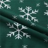 Clearlove Girls' Christmas Sweater Long Sleeve Knit Top Snowflake Print Crewneck Holiday Party Pullover - 4 of 4