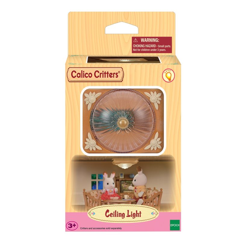 Calico Critters Ceiling Light, Dollhouse Accessory Set for Calico Critters Homes, 4 of 5