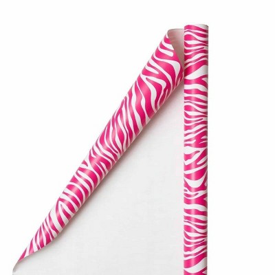 Hot Pink and White Zebra Paper – 1320LLC
