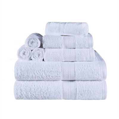 4 Piece Bath Towel Set, Rayon From Bamboo And Cotton, Plush And Thick,  Solid Terry Towels With Dobby Border, Sand - Blue Nile Mills : Target