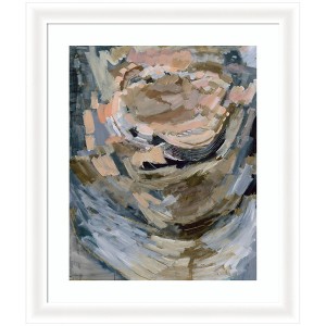 Kate and Laurel Framed Art Revival Print by Leah Nadeau, 23x27, Oliver White Narrow - 1 of 4