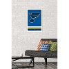 Trends International NHL St. Louis Blues - Logo 21 Framed Wall Poster Prints - 2 of 4