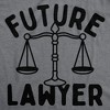 Future Lawyer Baby Bodysuit Funny Sarcastic Graphic Novelty Jumper For Infants - Crazy Dog Baby Bodysuit - 2 of 4