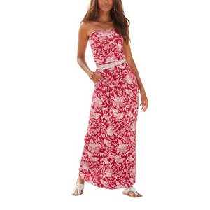 Women's Bandeau Maxi Dress - LASCANA - 1 of 4