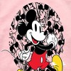 Girls' - Disney - Mickey & Friends Shirt Tail Raglan Graphic T-shirt - 2 of 3
