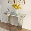 43" Mirrored Console Table, Entryway Table & Behind the Couch Table, Modern Rectangular Sofa Table for Living Room or Hallway-Panipeachy - 2 of 4