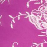 rich magenta floral