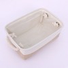 Unique Bargains Fabric Collapsible Storage Organizer Basket with Handles - 3 of 4