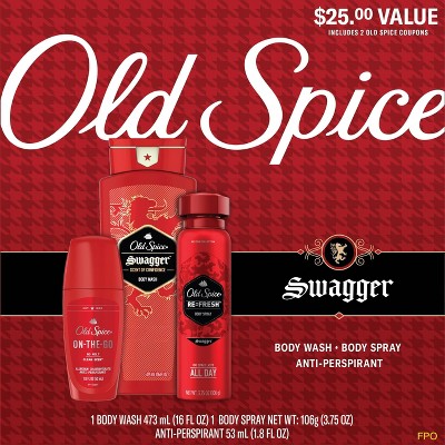 Old Spice Swagger Holiday Gift Set - 3ct