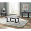 3pc Lucca Gray Marble Occasional Set Espresso - Steve Silver Co. - 2 of 4