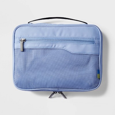 Small Hanging Toiletry Bag Blue - Open Story™ : Target