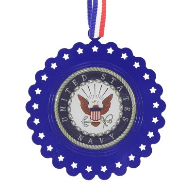 Holiday Ornament 4.0" United States Navy Proud Serve  -  Tree Ornaments