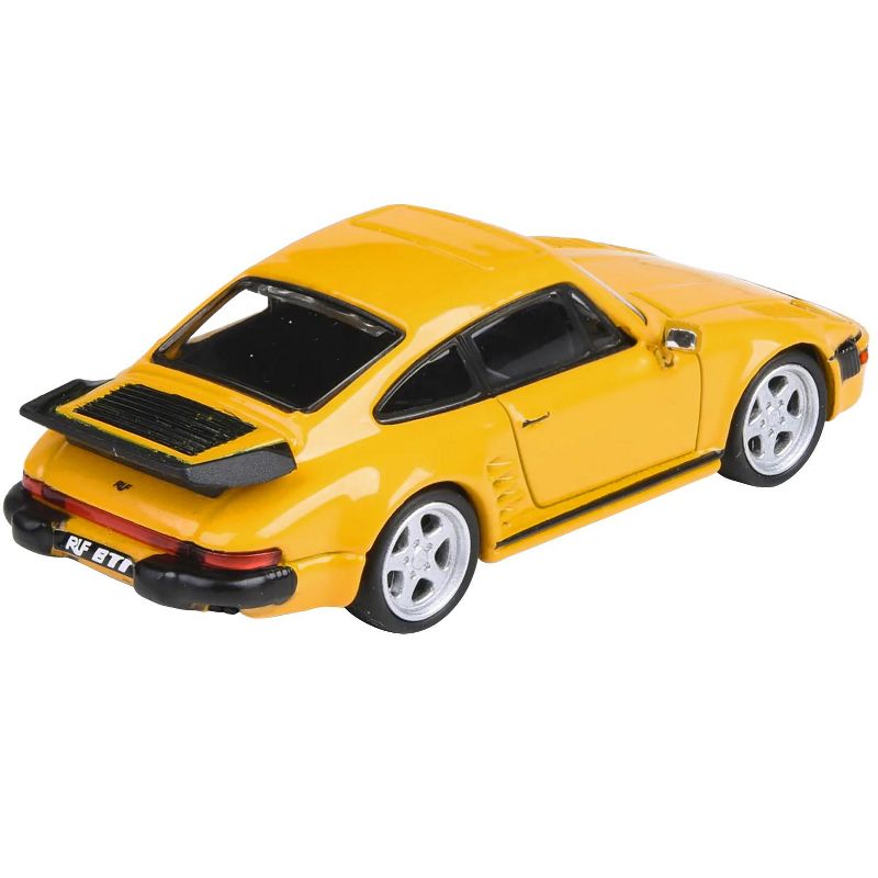1986 RUF BTR Blossom Yellow 1/64 Diecast Model Car by Paragon Models, 4 of 5