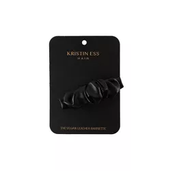 Kristin Ess The Vegan Leather Barrette Hair Clip