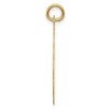 Black Bow Jewelry 14k Yellow Gold Happy Anniversary Circle Charm or Pendant, 22mm - 2 of 4