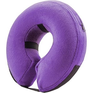 BENCMATE Protective Inflatable Collar for Dogs and Cats - Soft Pet Recovery Collar Does Not Block Vision E-Collar - 1 of 4