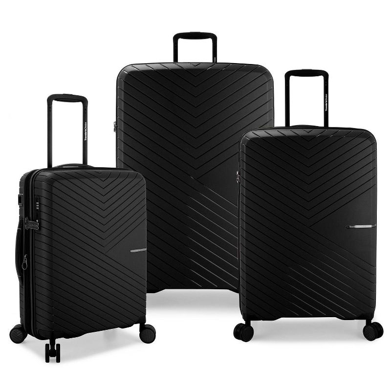 Traveler's Choice Vale 3pc Hardside Spinner Luggage Set with USB Port, 1 of 17