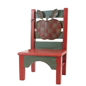 Boyds Bears 10.0 Inch Galas Apple Slice Chair Home Decor Sitting Shelf Sculptures - 1 of 3