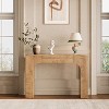 Console Table, Wooden Rectangular Sofa Table Behind The Couch, Industrial Entry Table Foyer Hallway Table, Farmhouse Entryway Tables - 3 of 4