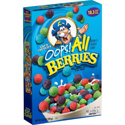 Cap'n Crunch Oops All Berries - 10.3oz