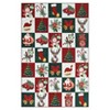 Christmas Printed Rugs – Soft, Low Pile, Stain-Resistant, Non-Shedding, Ideal for Living, Bedroom, Dining, Kitchen, Office Indoor Decor - 2 of 4