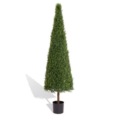 SKRAN Evergreen Outdoor Artificial Boxwood Topiary Tree Privacy Screen,Outdoor Decor,Decor Fake Tree,for Office,Patio,and Entryway.