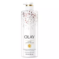Olay Exfoliating & Moisturizing Vitamin B3 Body Wash with Sugar and Cocoa Butter - 20 fl oz