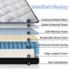 VYNXARIA Queen Size 10 Inch Plush Memory Foam Pocket Spring Hybrid Mattress In A Box With Certipur-US Certified Memory Foam - 3 of 4