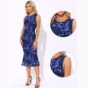 INSPIRE CHIC Women's Sleeveless Crewneck Midi Length Dress - 2 of 4