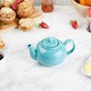 Rsvp 16Oz Stoneware Teapot - Turq. - 2 of 4