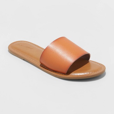 target slide on sandals