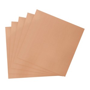 Unique Bargains Scrapbook DIY Craft Reflective Metallic Mirror Board Sheets 20 Pcs - 1 of 4