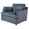 CAVINAS Oversized Accent Chair with Plush Arm Pads,Durable Comfy Sitting Chair,Modern Neutral Living Room Armchair for Lounge,Office - 2 of 4