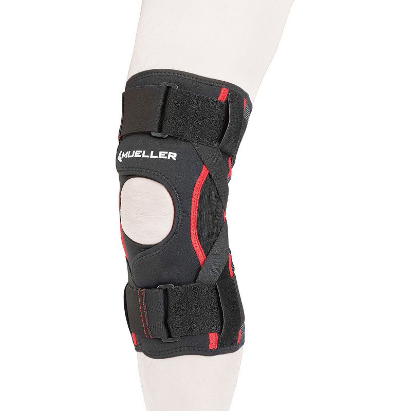 Mueller Omniforce Adjustable Knee Stabilizer Brace - Black, 1 of 3