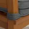 ARDEN Foam Outdoor Double Welted Chaise Lounge Cushion, 21 x 72, made with ProFoam, Rain-proof, Fade Resistant - 4 of 4