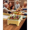 Electric Roll Top Chafing Dish Buffet Set with Touch Screen, Catering Food Warmer with 1 Full Size and Glass Window for Party, Wedding - 2 of 4