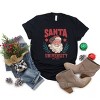 Simply Sage Market Vintage Santa University Short Sleeve Tee - XL - Black - 3 of 4