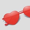 Anna-Kaci Women's Stylish Heart-Shaped Polarized Sunglasses UV400 Protection for Outdoor Activities - 2 of 3