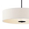 20" 3 Light Convertible Pendant Brushed Nickel - 3 of 4