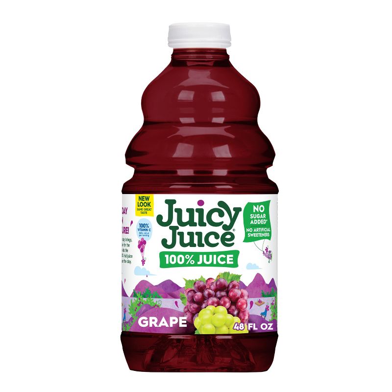 Juicy Juice Grape 100% Juice - 48 fl oz Bottle, 1 of 6