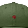 Dalix Lil Strawberry Embroidered Cotton Summer Outdoor Baseball Cap Dad Hat Womens - 2 of 4