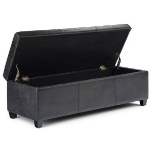 48" Franklin Storage Ottoman Bench - WyndenHall - 1 of 4